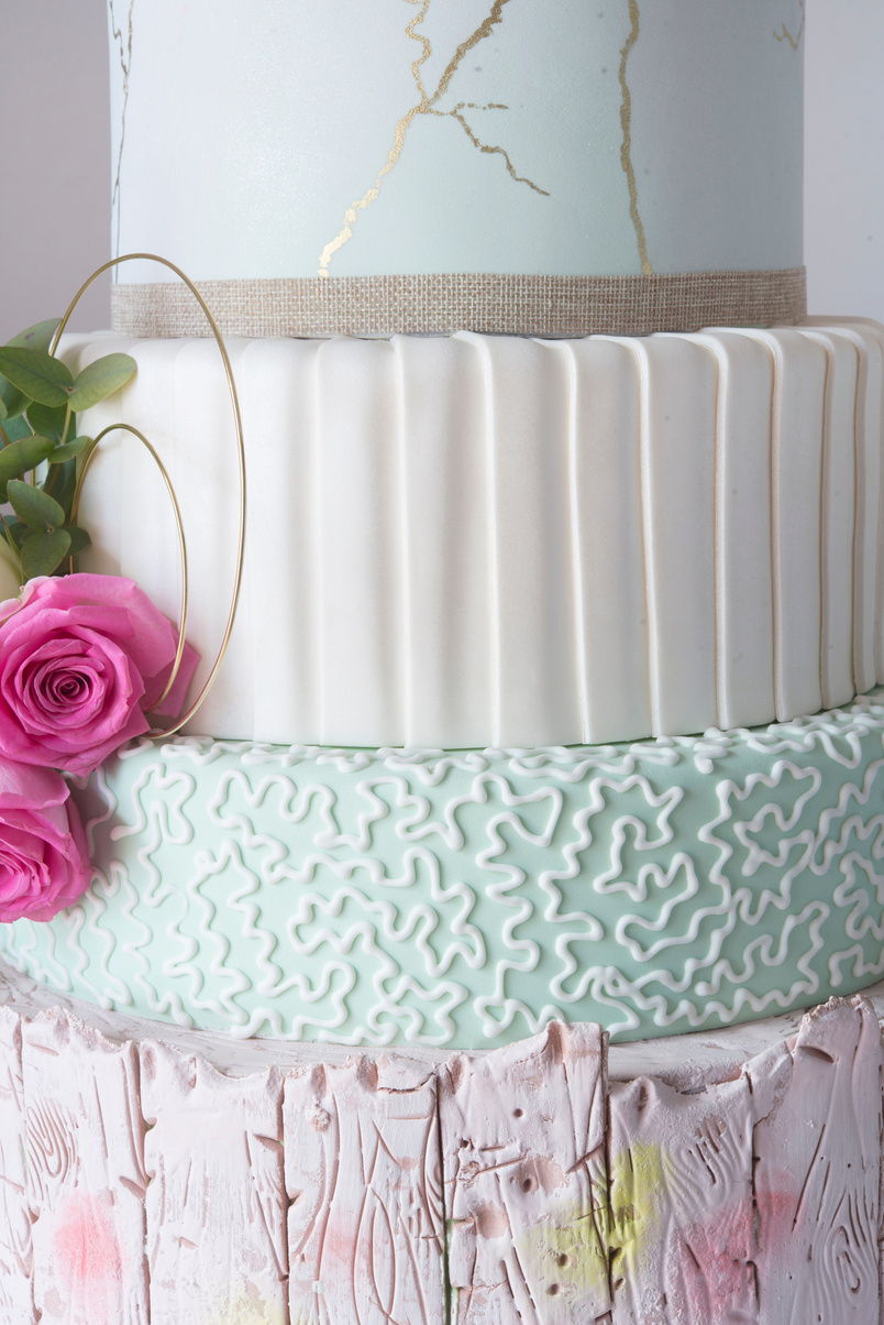 Close Up of Wedding Cake